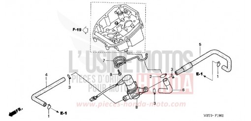 COMMANDE INJECTION D'AIR SOUPAPE XL1000V3 de 2003